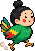면조씨(사람 얼굴 새 인면조)